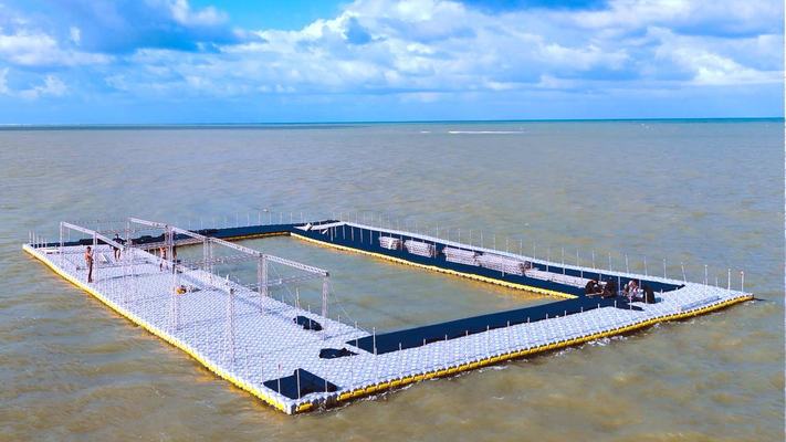 Paraíba World Beach Games: João Pessoa recebe primeiro evento do mundo com piscina flutuante no mar
