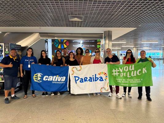 Agentes de viagens da Operadora Cativa participam de Famtour na Paraíba