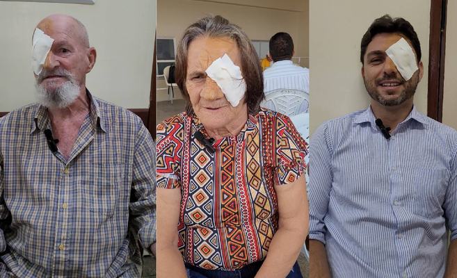 Hospital Distrital de Taperoá recebe Opera Paraíba e realiza 150 cirurgias de catarata e pterígio