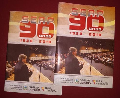 Secretaria da Administração Penitenciária publica plaquete ‘‘Seap 90 anos”