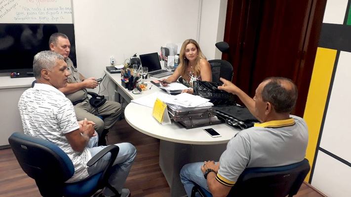 Diretores do Hospital Edson Ramalho visitam superintendente da Suplan