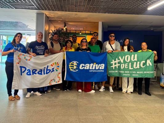 Paraíba recebe agentes de viagens da Operadora Cativa