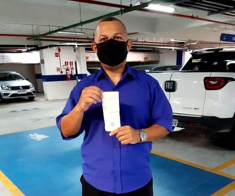 Vigilante recebe prêmio de R$ 20 mil do Nota Cidadã em João Pessoa