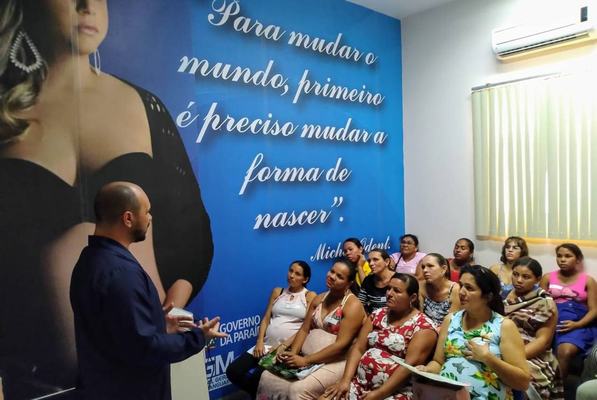 Hospital de Mamanguape promove treinamento para gestantes da região