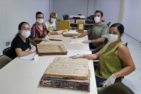 Pesquisadores da FCJA coletam informações sobre a Revolução de 1930 no Arquivo Público da Paraíba