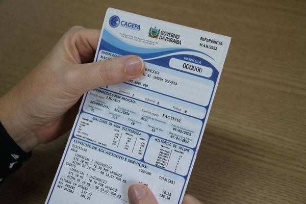 Cagepa lança novo modelo de conta com design intuitivo e passa a receber pagamentos por Pix