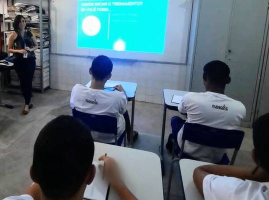 Socioeducandos se preparam para o mercado de trabalho