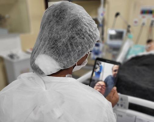 Hospital de Trauma de João Pessoa beneficia mais de 20 mil famílias com televisitas