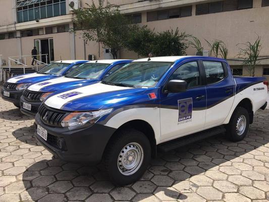 João Azevêdo entrega veículos ao DER para manutenção da malha rodoviária