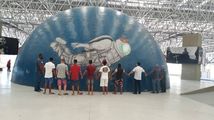Socioeducandos da Semiliberdade participam de atividades no Espaço Cultural José Lins do Rego