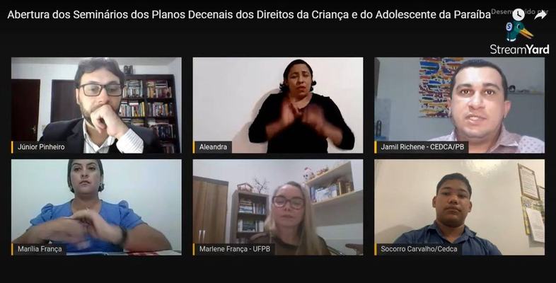 Seminários discutem ações para elaboração dos Planos dos Direitos de Crianças e Adolescentes
