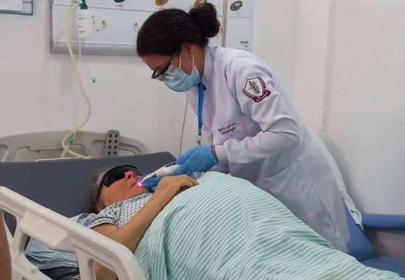 Pacientes do Hospital do Bem passam a contar com laserterapia  na prevenção e tratamento de doenças orais