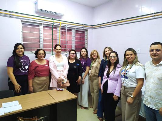 Sala Lilás da Maternidade Frei Damião recebe visita do Ministério Público Federal e do Ministério Público Estadual
