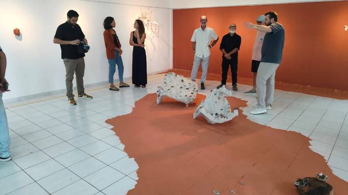 Exposição da artista francesa Auréline Caltagirone encerra participação da Paraíba na Temporada Brasil-França 2025