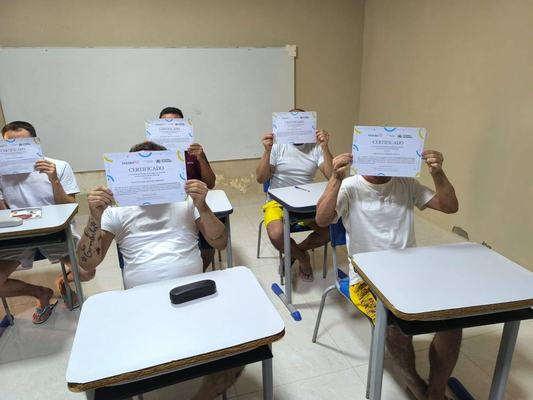 Seap e Secretaria da Educação certificam pessoas em privação de liberdade em cursos de capacitação técnica pelo programa ParaíbaTEC